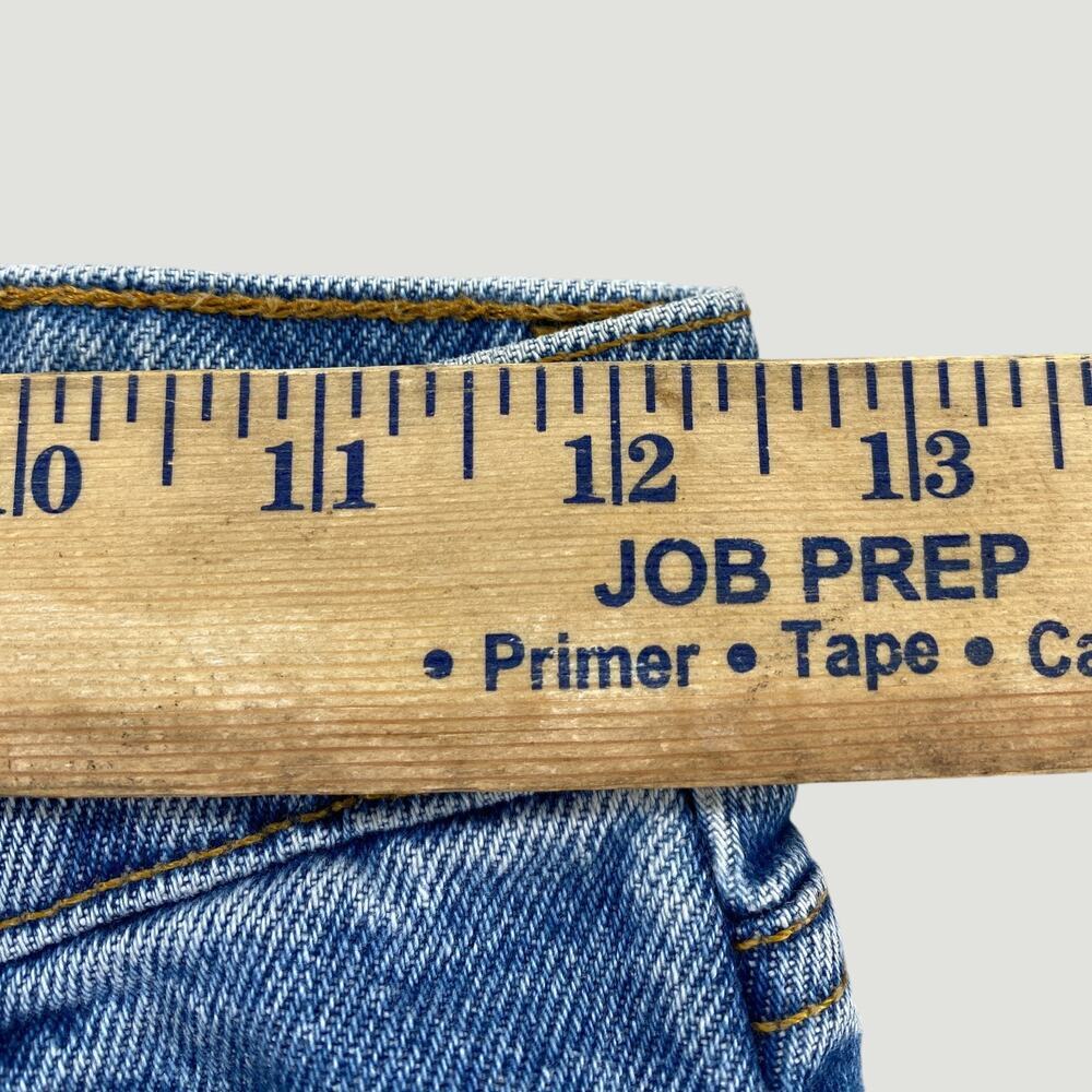 Levis 550 Youth 12 Relaxed Fit Jeans 25x26 Medium Wash Denim - Picture 8 of 10